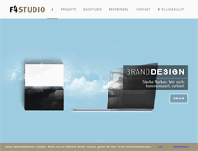 Tablet Screenshot of f4studio.de